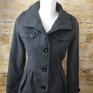 Juniors gray coat size S
